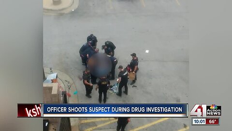 KCPD: Officer shoots armed suspect during drug investigation in downtown KC