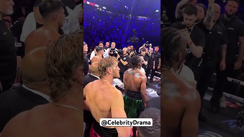 INSIDE THE RING: KSI LIVE REACTION AFTER TOMMY FURY WINS THE FIGHT. #KSIFury #KSI #TommyFury #Shorts