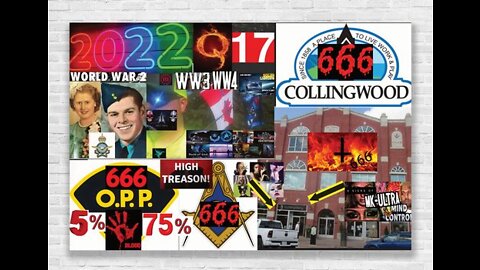 *** NEW ***JULY 28*2022 CANADA NUREMBURG 2.0 DIGITAL EVIDENCE *TRAITORS* 666 *75%* COLLINGWOOD opp police