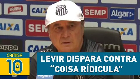 LEVIR dispara contra "COISA RÍDICULA" do futebol brasileiro!