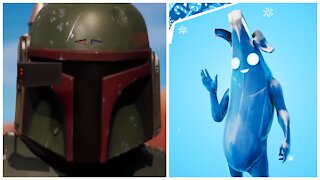 Fortnite: Big Blue Banana Energy ft Boba Fett