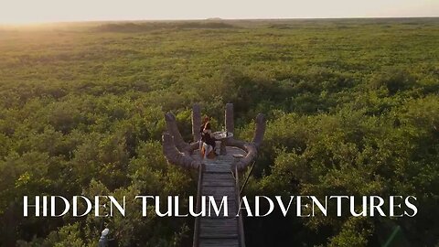 Exploring secret spots in Tulum. Jungle Nest, Cenotes, Catamaran sailing, scooters, local food.