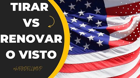 DIFERENÇA ENTRE TIRAR O PRIMEIRO VISTO E RENOVAR O VISTO AMERICANO! #vistoamericano #vistoaprovado