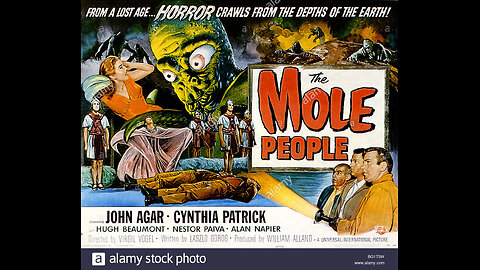 THE MOLE PEOPLE (1925). Tinted