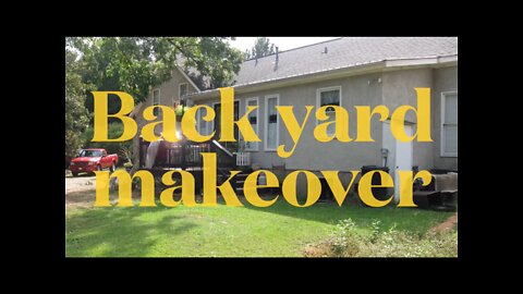 Backyard makeover