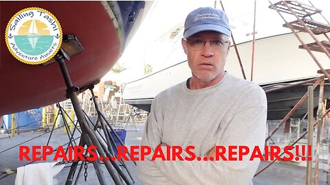 REPAIRS...REPAIRS...REPAIRS! Finally fixing the last little leak (Sailing Tashi Episode 21)