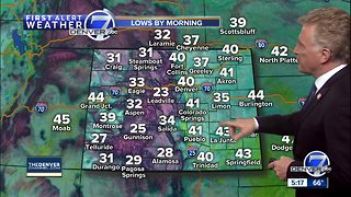 Thursday evening forecast