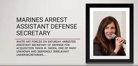 Marines Arrest Assistant Defense Secretary Tanya M. Skeen