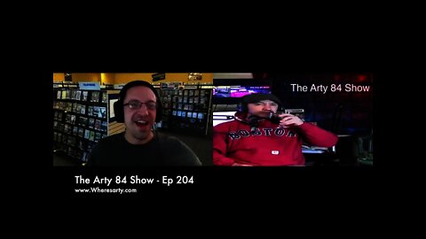 Adam and his thoughts on aliens on The Arty 84 Show – EP 204