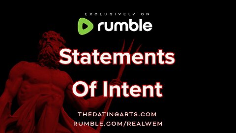 Statements Of Intent