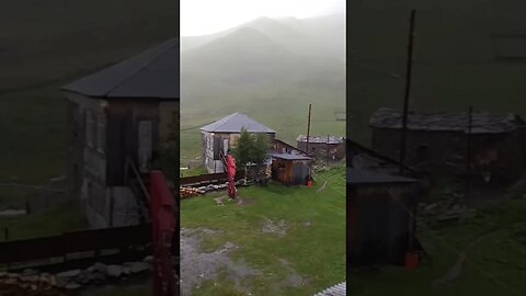 Ushguli, Georgia storms #travel #ushguli#georgia