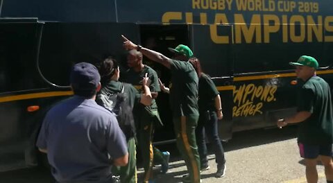 UPDATE 2 - Springbok winger Mapimpi says winning world cup is more important than him scoring team's first try (i3T)