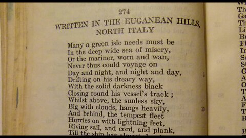 Written In The Euganean Hills, North Italy - P. B. Shelley