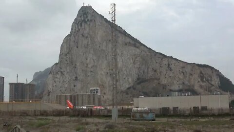 Gibraltar Airport Take Off for Manchester and Bristol