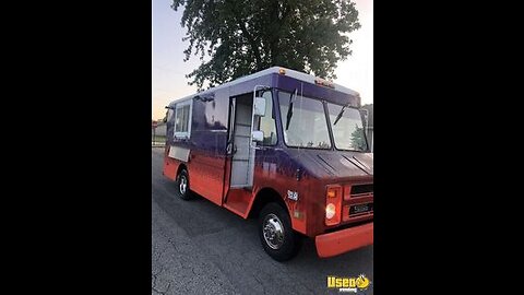 Used - 20' Chevrolet P30 Step Van Food Truck with 2023 Professionally Built Kitchen for Sale