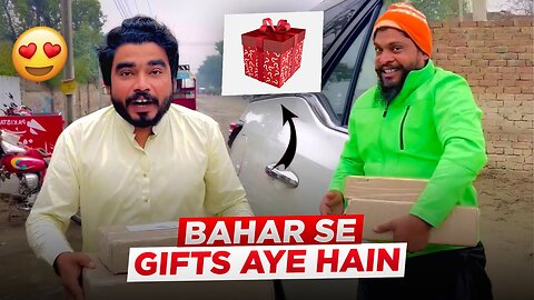 GIFTS 🎁 Yeh Gifts Kisne Bhej Diye 🎁 | Khizar Omer Extra