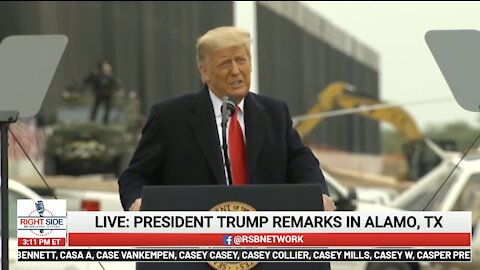 President Trump Full Speech in Alamo, TX January 12, 2021