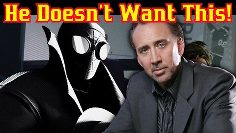 Spider-Man Noir Actor Nicolas Cage DOES NOT Want You Using Him Like THIS!