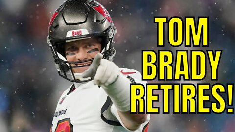 Tom Brady Is RETIRING | Tom Brady Puts Out OFFICIAL Statement - He's DONE