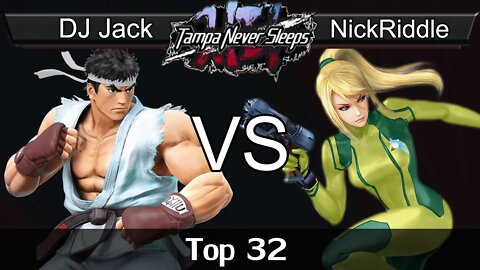 TGL|DJ Jack (Ryu) vs. VS|NickRiddle (ZSS) - Top 32 - TNS 6