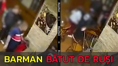 UN BARMAN A FOST BĂTUT ÎN ULTIMUL HAL DE 3 RUȘI DUPĂ CE AU AFLAT CĂ ACESTA ESTE UCRAINEAN