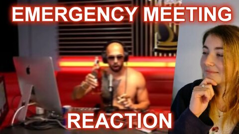 We REACT Tate Emergency Meeting 1 - MATRIX Attacks