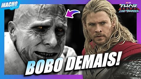 CHRIS HEMSWORTH RECONHECE FRACASSO DE THOR AMOR E TROVÃO!