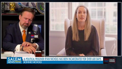 J6 Inmate on Suicide Watch. Bonnie Nichols with Sebastian Gorka on AMERICA First