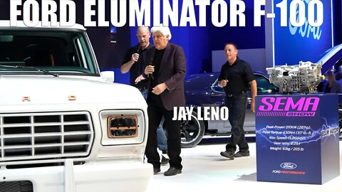 Jay Leno Showcases the all New Ford Electric Eluminator F-100 Concept at SEMA 2021