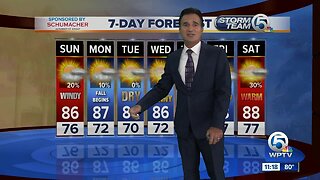 Saturday 11pm weathercast