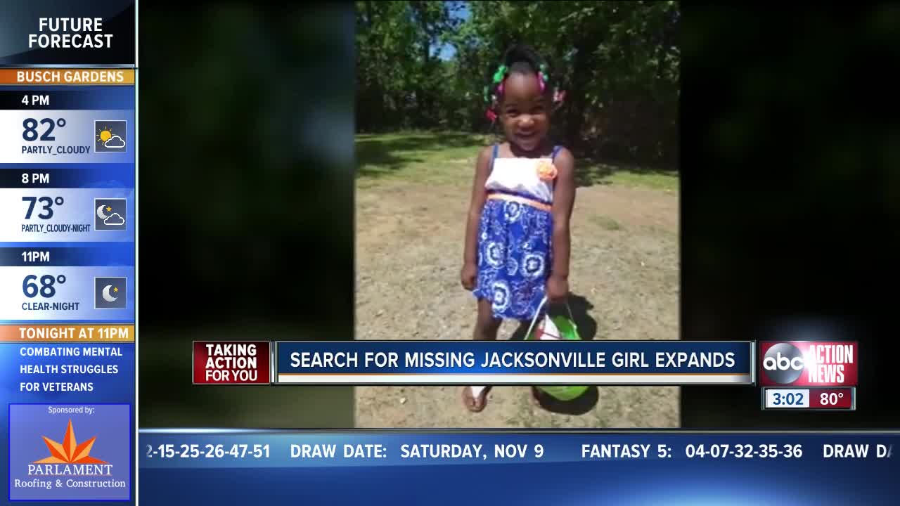 Florida Amber Alert: Mom named person of interest in 5-year-old Taylor Williams's disappearance