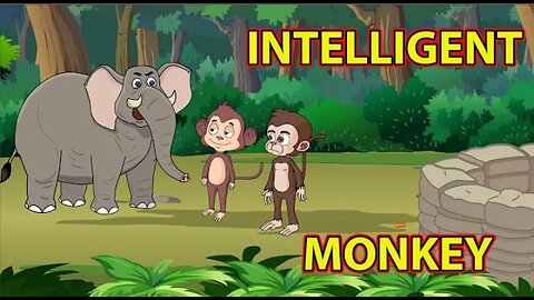 English_story Intelligent Monkey | English Moral Story | Mahacartoon Tv English | English Cartoo ...