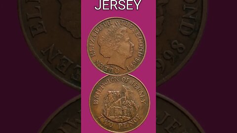 JERSEY 2 PENCE 1998.#shorts @COINNOTESZ #jersey