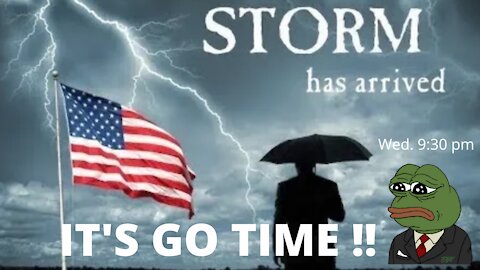 The Storm Is Here !!! Tonight 9:30 pm est