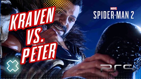 Marvel's Spider-Man 2 - Symbiote Peter vs, Kraven the Hunter 1080p 60fps