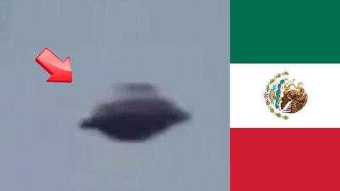 Sighting of a brown saucer-shaped UFO over Mexico [Space]