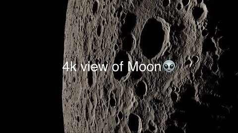 Apollo 13 views of moon in 4k