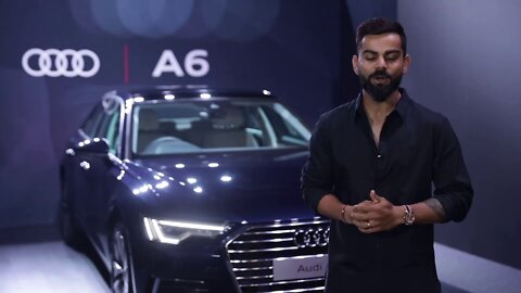 Virat Kohli at the Audi A6 launch