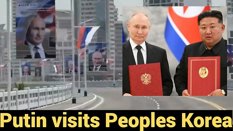 Putin visits Peoples Korea