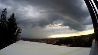 Developing Thunderstorm / Lightning- Time Lapse