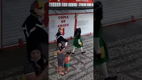 DANÇARINOS SUPER NINJAS DA CARRETA DA ALEGRIA FURACÃO, DANÇANDO FOFÃO, O MÁSKARA, BEN10 E PATATI