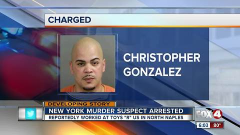 New York murder suspect arrested in Naples