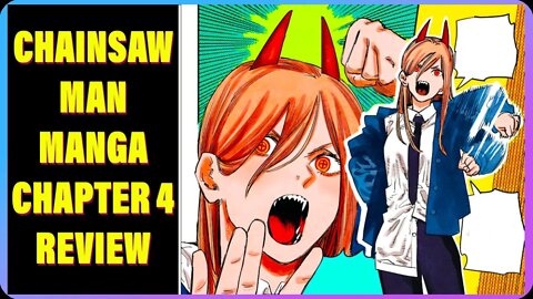 Chainsaw Man Manga Chapter 4 - Power - Review