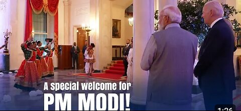 Special moments from PM Modi's warm welcome at the White House