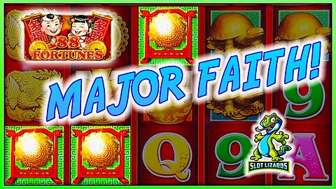 EPIC COMEBACK WIN! D TELLS J TO HAVE MAJOR FAITH! 88 Fortunes Slot HUNTING 20K GRAND JACKPOT!