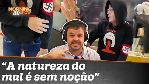 Jovem com suástica nazista é expulso de shopping