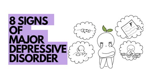 ⚠️🔹️8 SIGNS OF MAJOR DEPRESSIVE DISORDER | YOU SHOULD NOT IGNORE🔹️⚠️