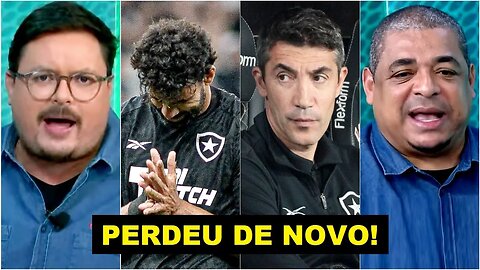 "EU NÃO ACREDITO NISSO! Cara, essa QUEDA do Botafogo está..." DERROTA pro Corinthians PROVOCA DEBATE