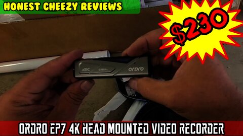 GOOD or BAD? ORDRO EP7 4K 60fps Head mounted video recorder review Night Video etc.