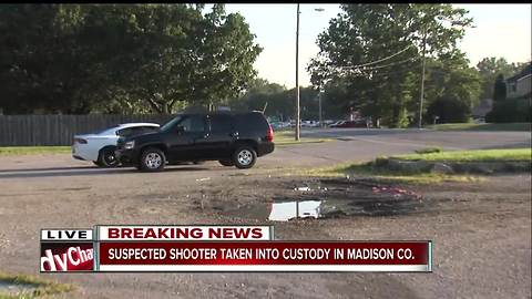 Police: Female shooter caught in Madison County after search